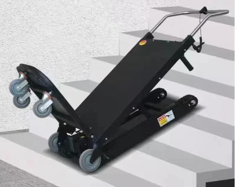 Electric Trapklimmer Klimwagen battery stair climbing cart with belt