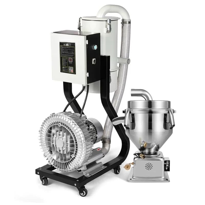 Injection molding machine suction machine automatic vacuum feeding machine granular conveyor automatic dust removal