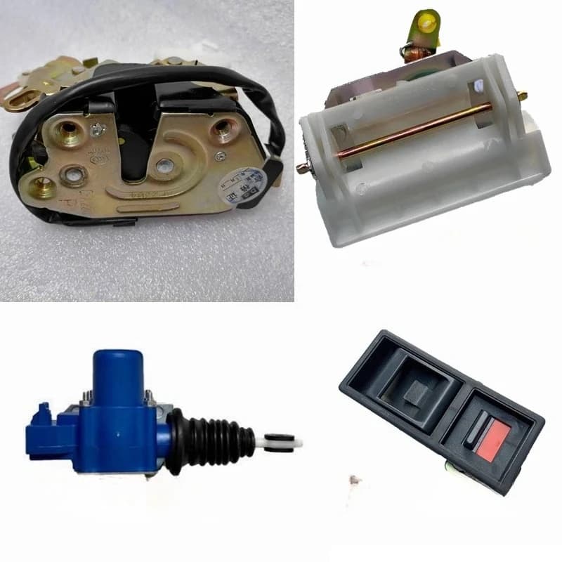 1pc For Mitsubishi Pajero V33 Tailgate Lock Mechanism Tailgate Handle Central Locking System