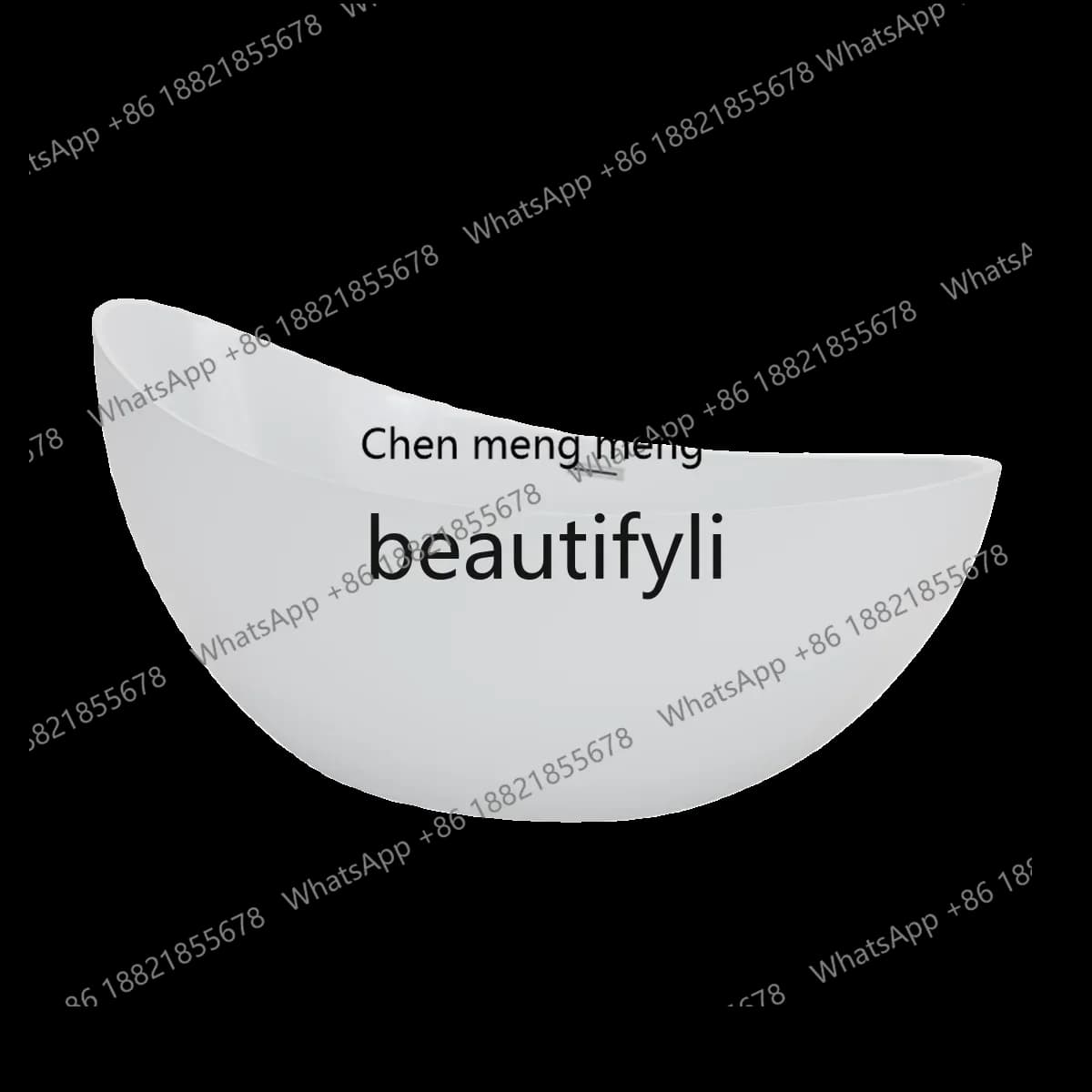 182Q Acrylic bathtub independent thermal insulation seamless integrated artistic and environmentally friendly bathtub