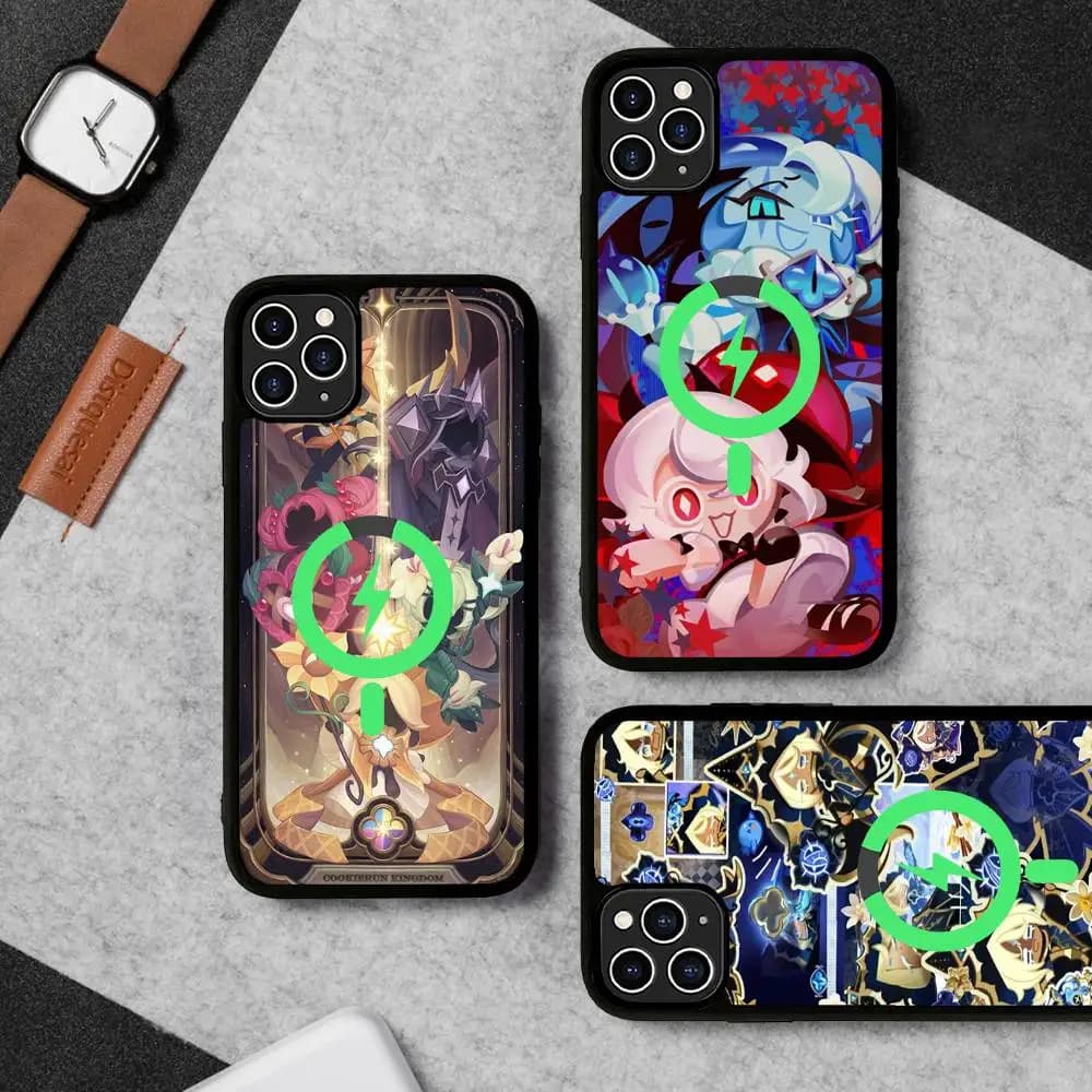 Mobile Game C-Cookie R-Run K-Kingdom Magnetic Wireless Phone Case For IPhone 17 16 15 14 Plus 13 12 11 Pro Max