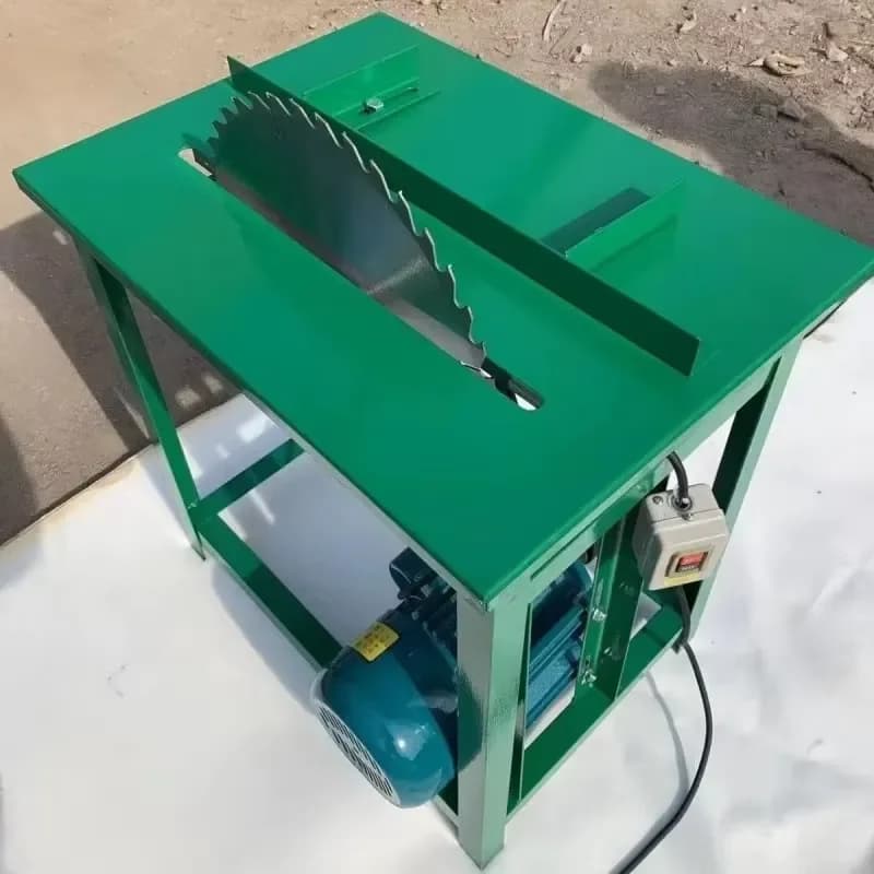 Small Plug in Electric Wood Saw Machine Wood Cutting Machine Carpenter Plug-in Small Equipment Wood Saw Electric Cutting