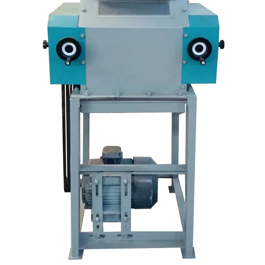 Grain Roller Crusher Small Malt Crusher Grain Flattening Flaking Machine Corn Roller Mill Chicken Corn Mill