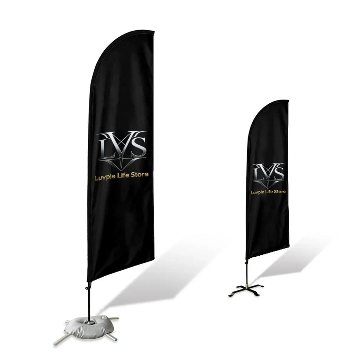 1 Piece of Single-Sided, Exhibition-Specific Custom Feather Flag - Personalized Commercial Exhibition Banner (Without Flagpole)
