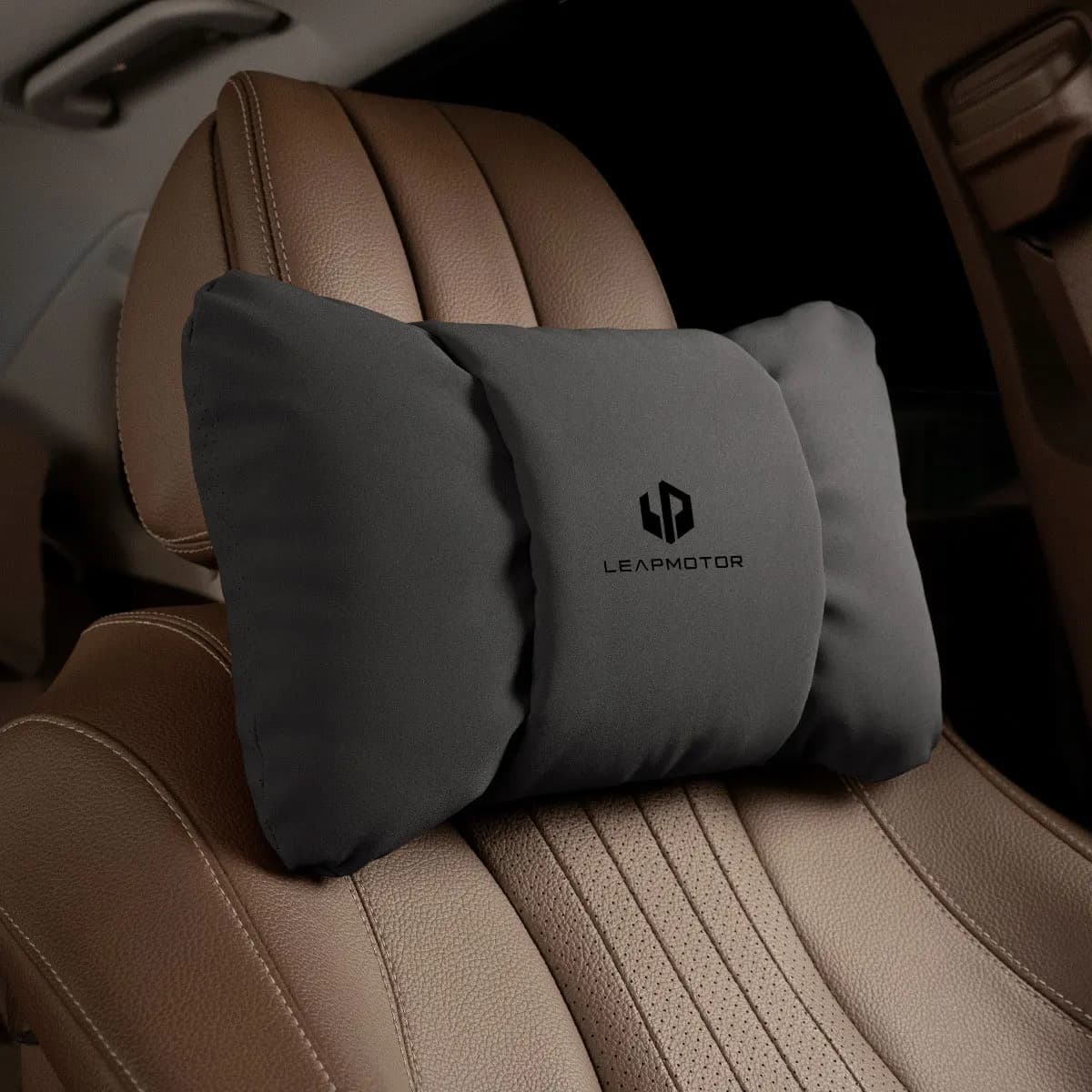 Car Neck Pillow Waist Pillow Car Headrest Neck Support Seat for Leapmotor B10 C01 C10 C11 C16 T03 S01 Auto Interior Accessories