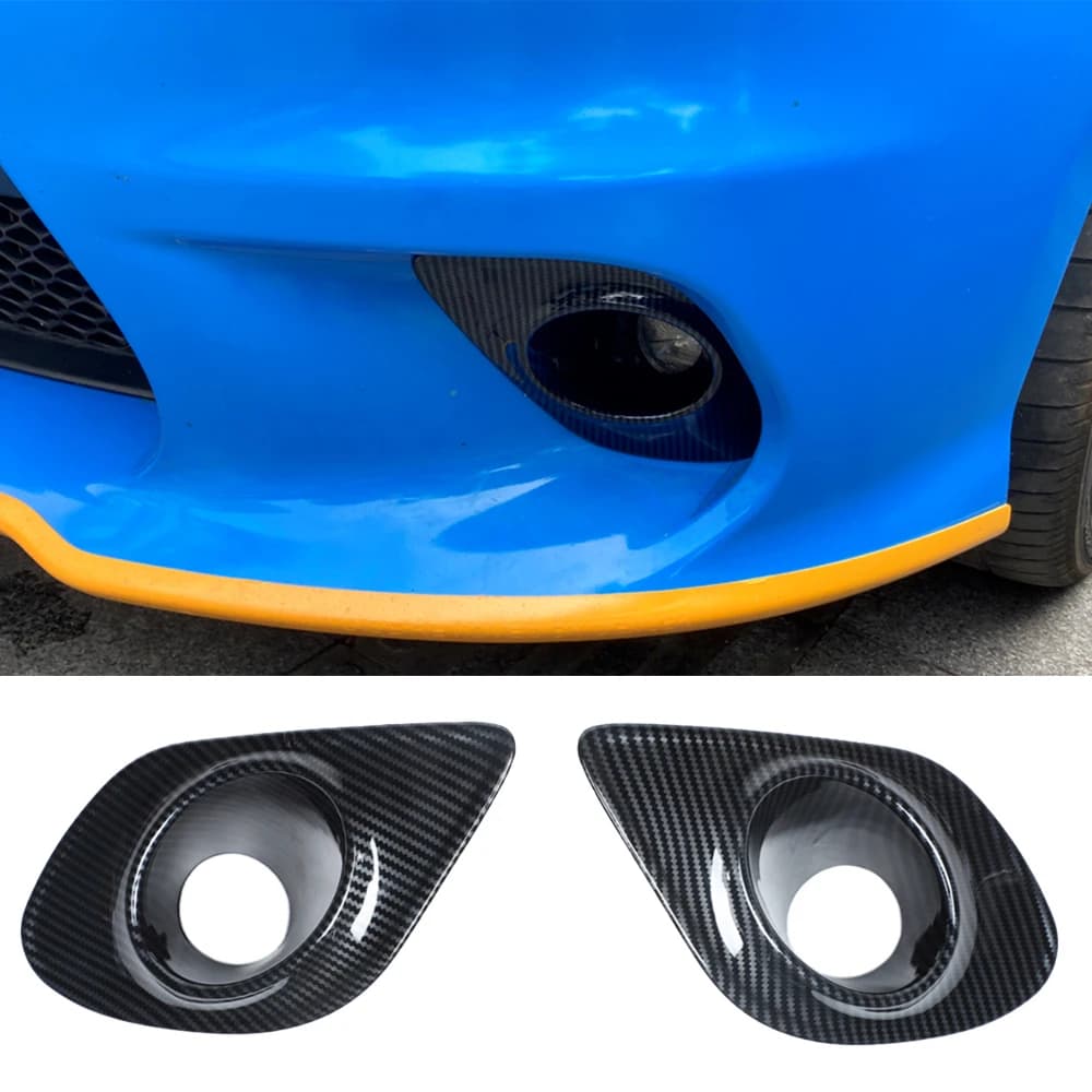 Car Front Fog Light Lamp Bezel Decoration Cover for Dodge Charger 2015 2016 2017 2018 2019 2020 2021 2022 Exterior Accessories