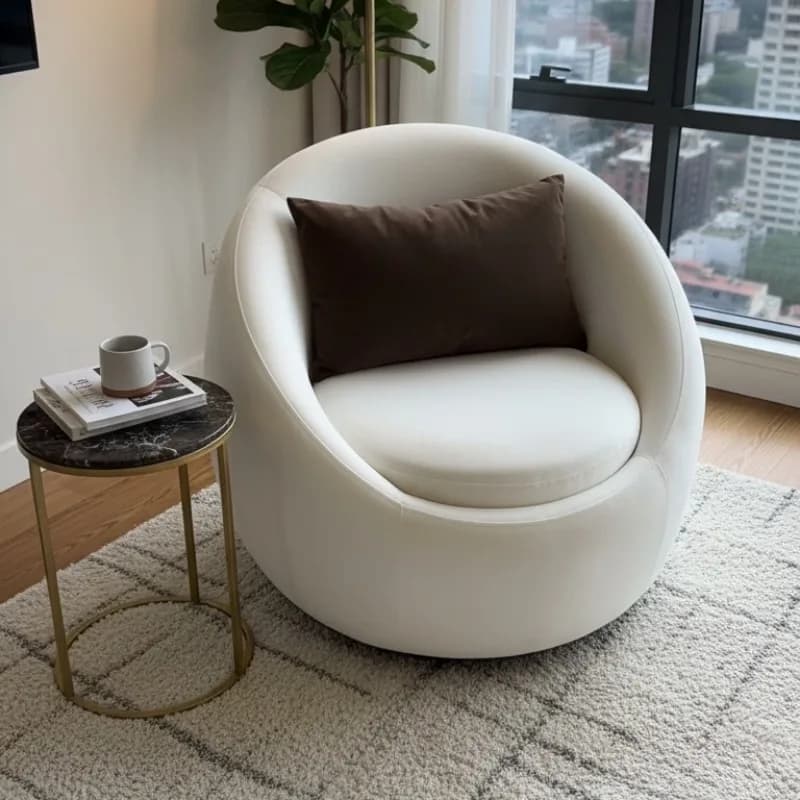 Adults Japandi Living Room Chairs Single Nordic Relaxing Lounge Living Room Chairs Designer Sillones Modernos Room Furnitures
