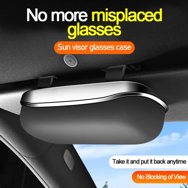 Car Sunglasses Hanging Holder, Car Glasses Storage Box, In-Car Storage Accessories, Suitable for Haval H9, F7 / F7X, H2,