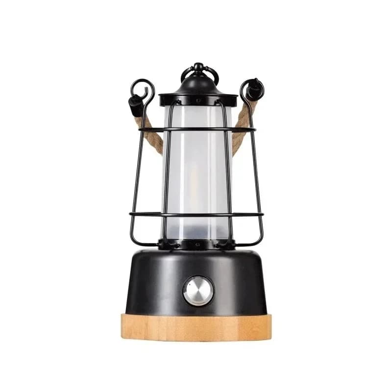 Autumn field knot light outdoor camping light led rechargeable retro horse lamp portable ambient light
