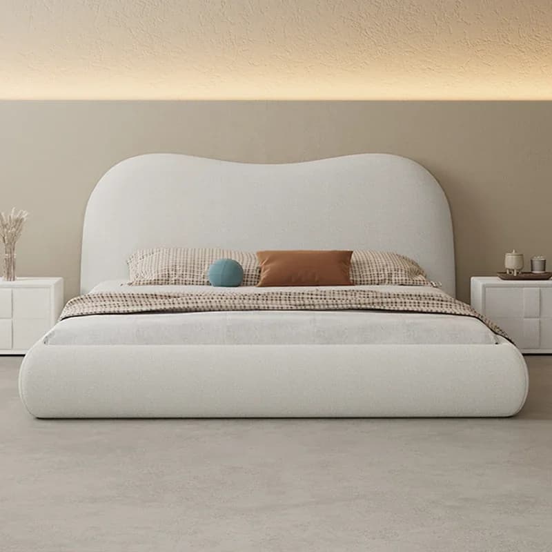 Minimalist Frame Double Bed Modern Mattresses Aesthetics Queen Double Bed Bedroom Luxury Letto Matrimoniale Home Furniture