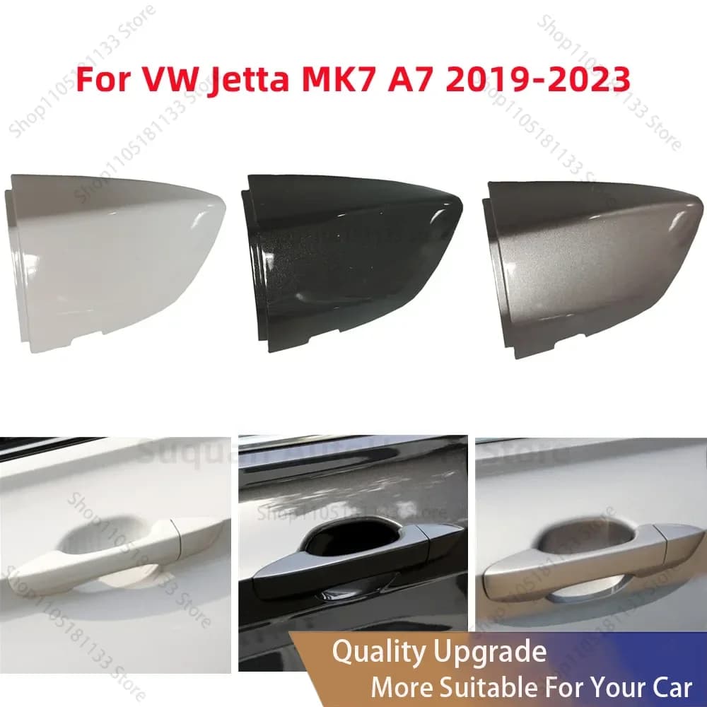 17A837879 For VW Jetta A7 MK7 R-line 2019-2023 Gold Black White Silver Front Driver Door Lock Cylinder Handle Cap Cover Trim