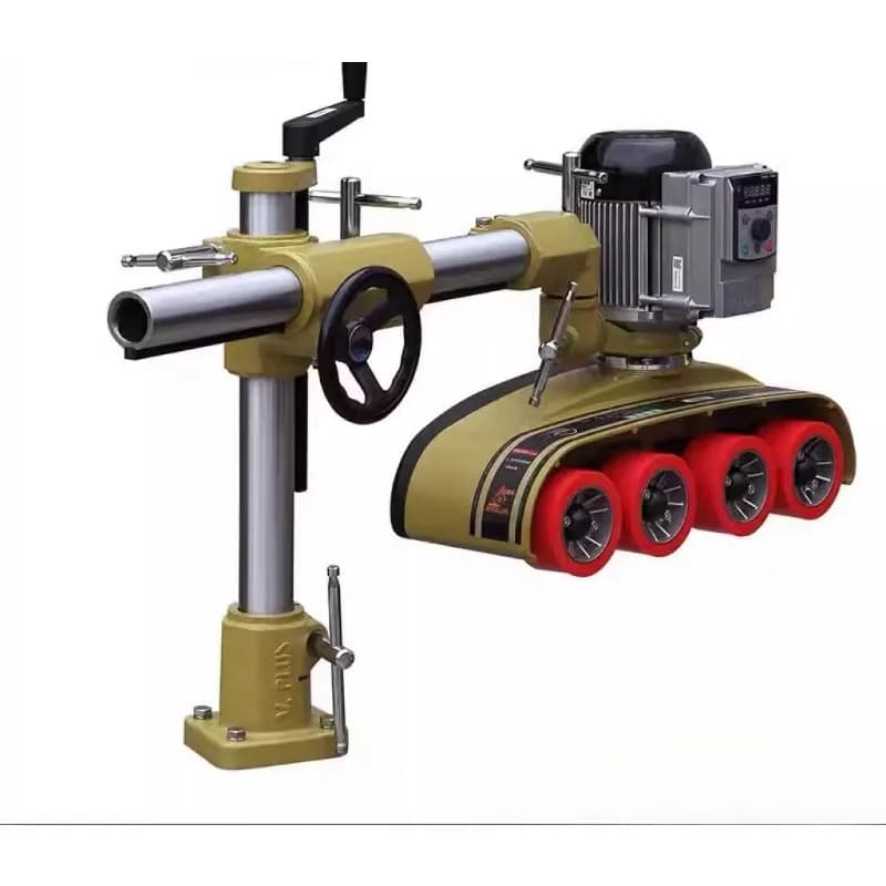 Woodworking end milling automatic feeder plus four wheels and eight speeds multi-function