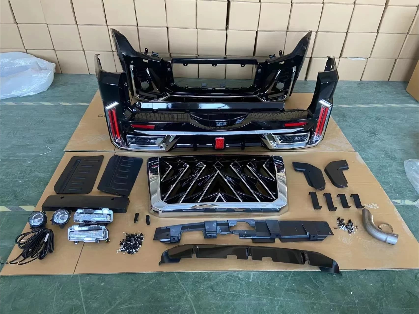 Good Quality Upgrade Facelifting Max Body Kit Front Rear Bumper for Mitsubishi Pajero 2007-2022！