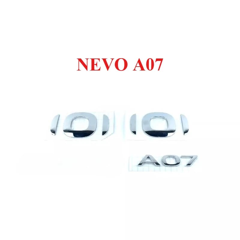 Original Front Rear Word Mark Emblem for NEVO A07