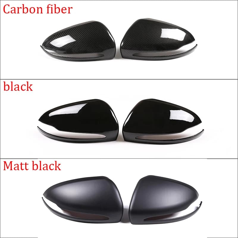 ABS For Mercedes-Benz C S E GLC G Class AMG W205 X253 W222 W213 W238 Rearview Mirror Cover 2014 - 2019 LHD RHD