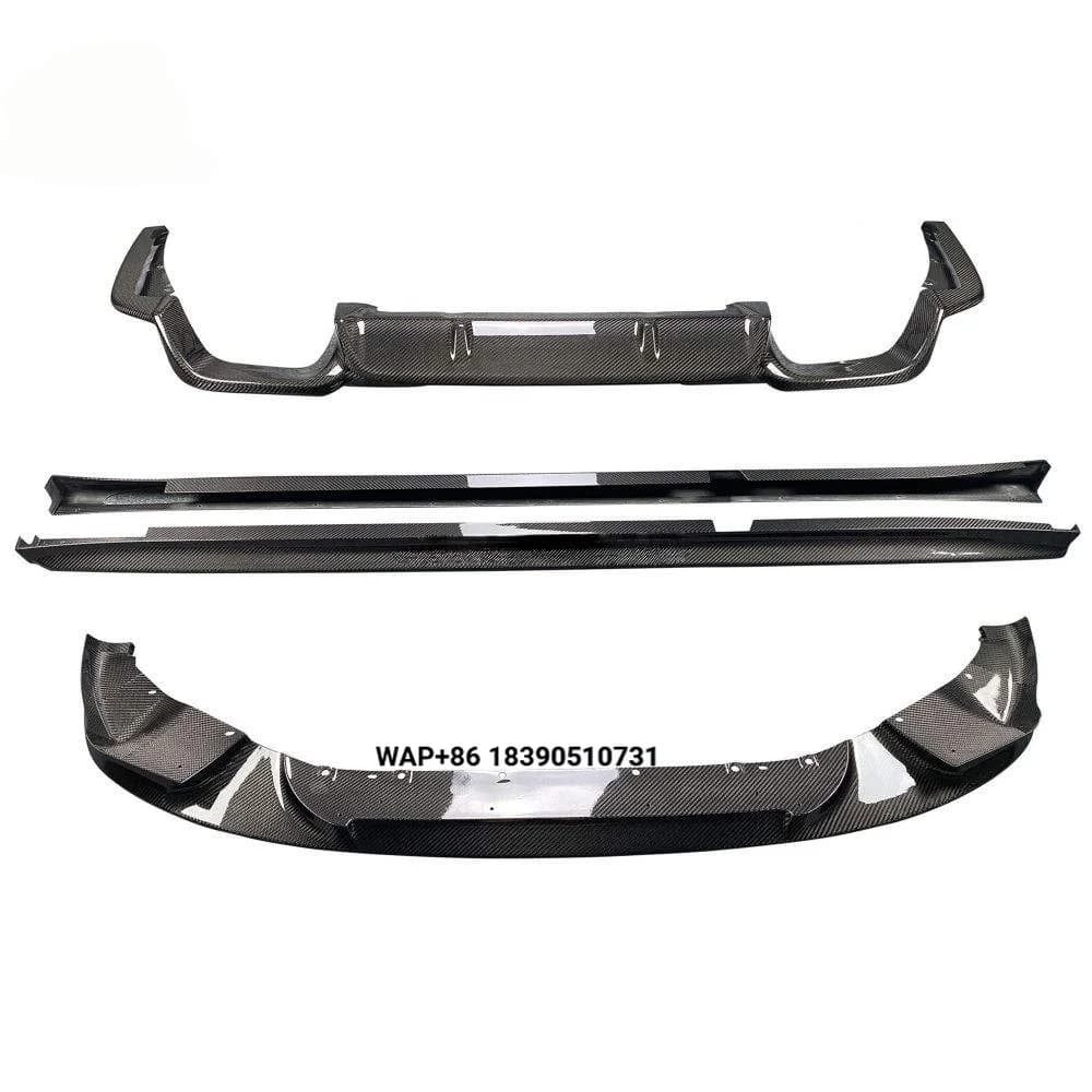 Top Selling Carbon Fiber Front Lip Rear Diffuser Side Skirt Car Bumpers Body Kit for X3M Carbon Fiber Body Kit