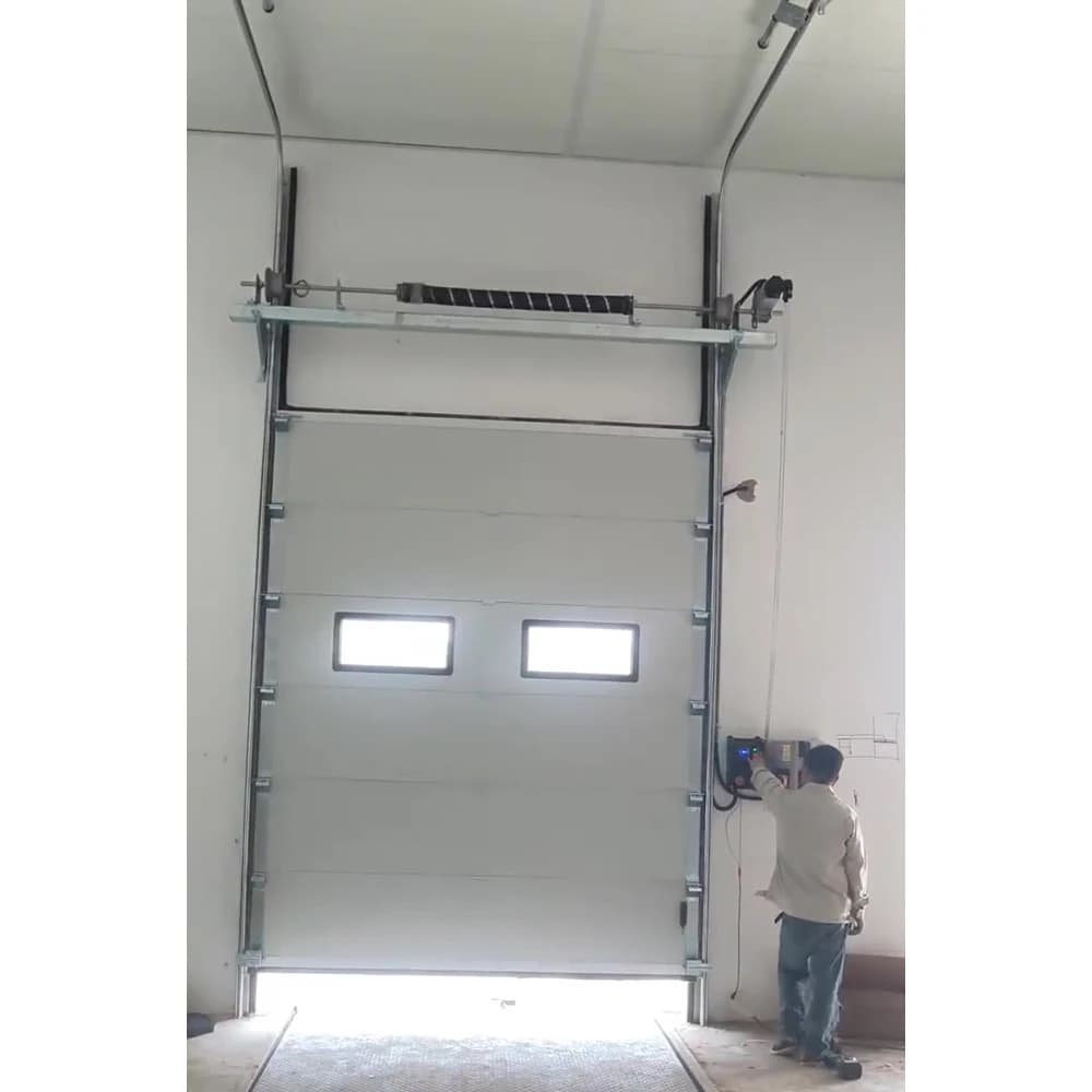 Windproof and Thermal Insulation Sectional Overhead Door