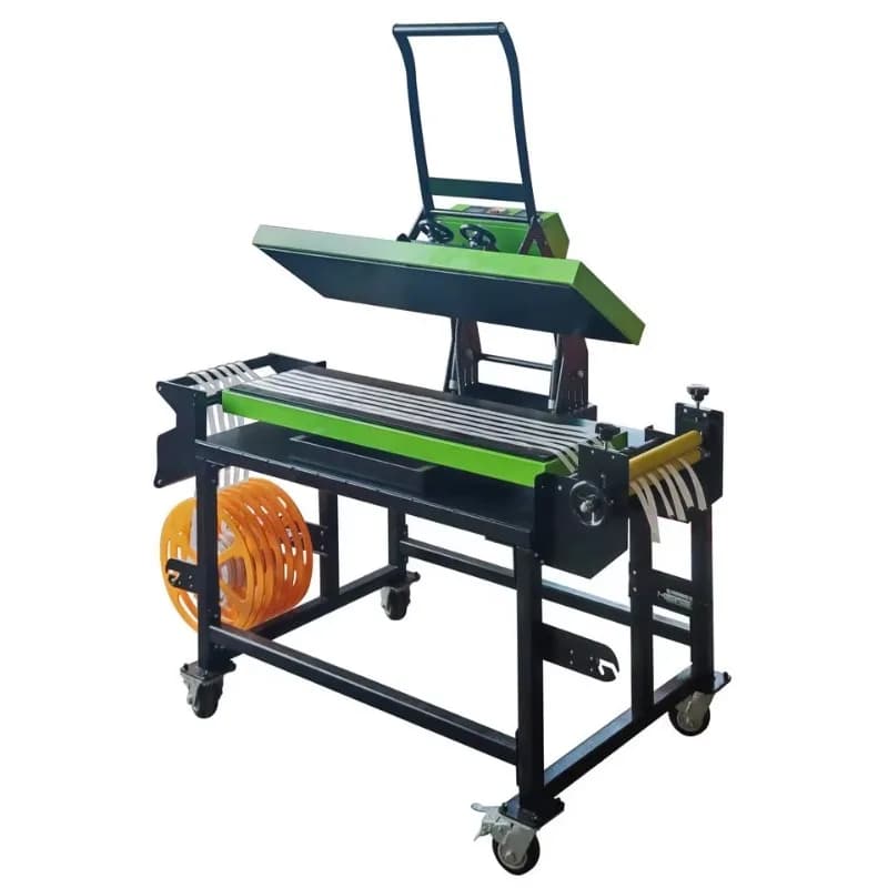 【Popular】 Dual Heated Plates Lanyard Heat Press Machine High Pressure And Efficiency Lanyard/Ribbon Sublimation Transfer Printin