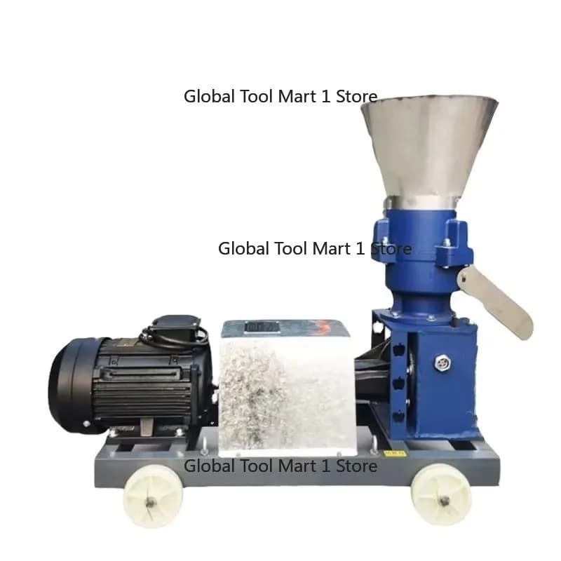 125/260/300/400type Electric dies=el Farms House Small Manual Pelletized Poultry Livestock Animal Feed Pellet Machine Mill