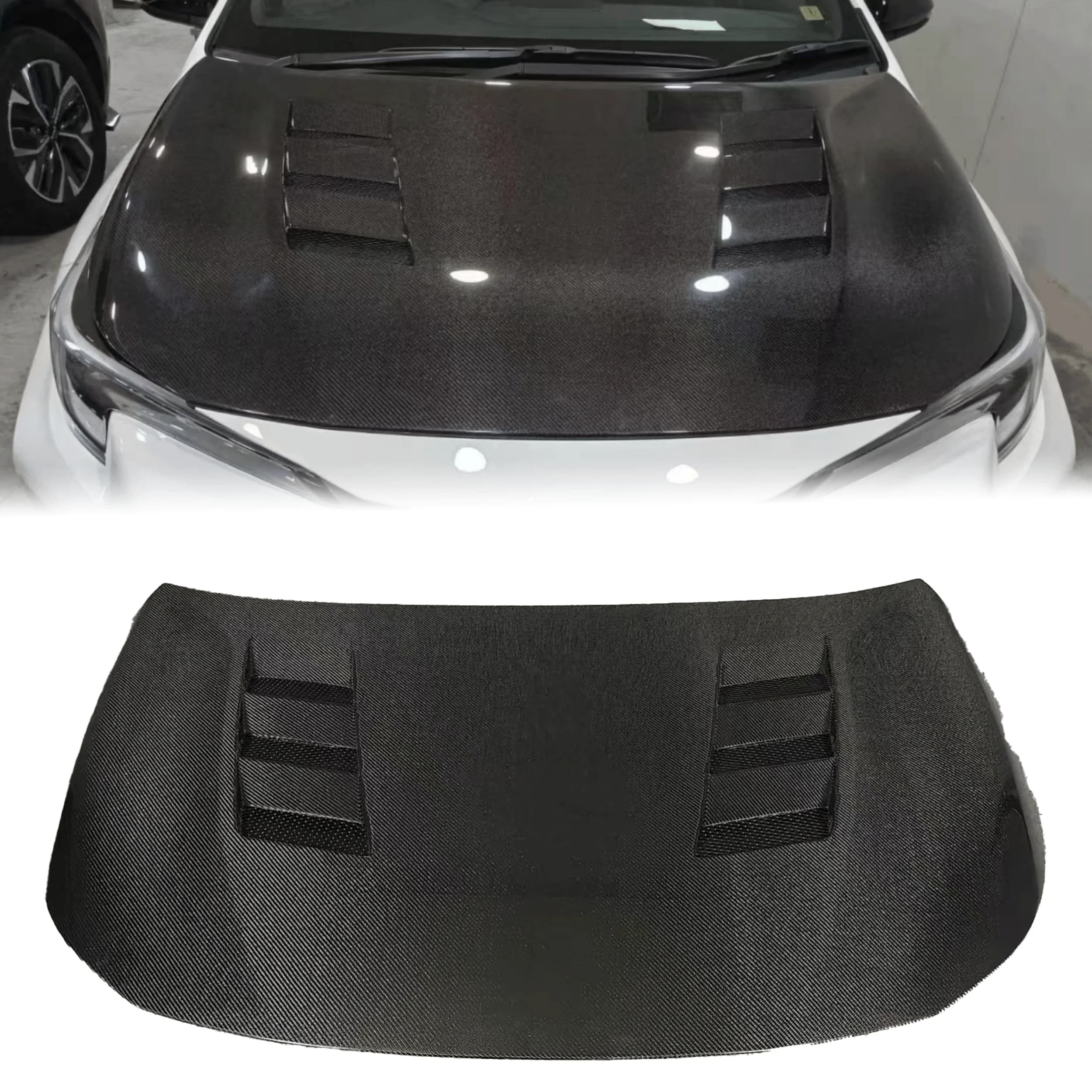 For Toyota Corolla Auris E210 (2019-2022) Sedan/Hatchback EPA Type Hood | OEM Replacement | Steel Material | Auto Body Parts
