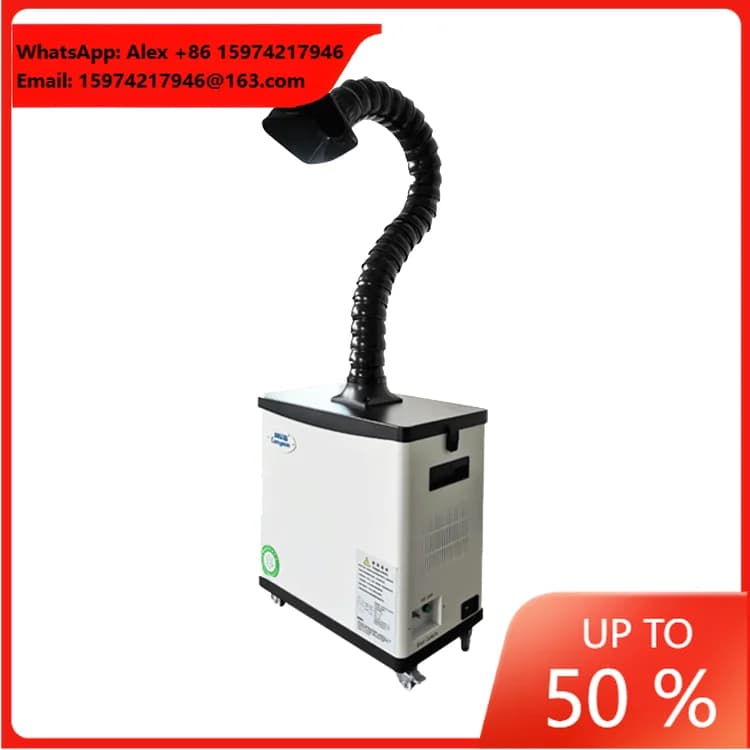 150W 200W Smoke Absorber Laser Marking Welding Cleaning Machine Smoke Absorber