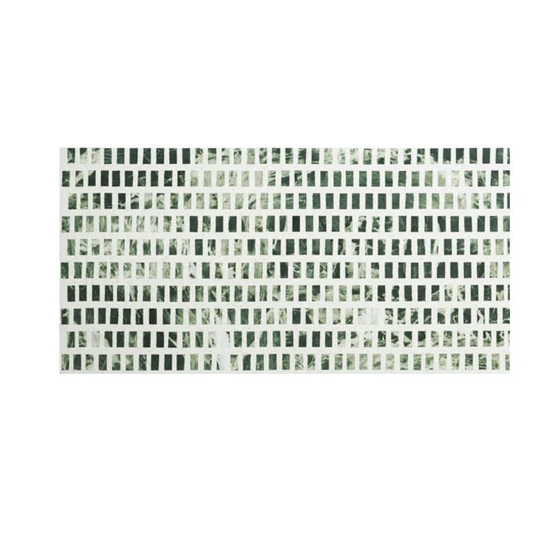Retro green plaid terrazzo 600X1200 floor tiles, courtyard tiles, villa living room wall tiles
