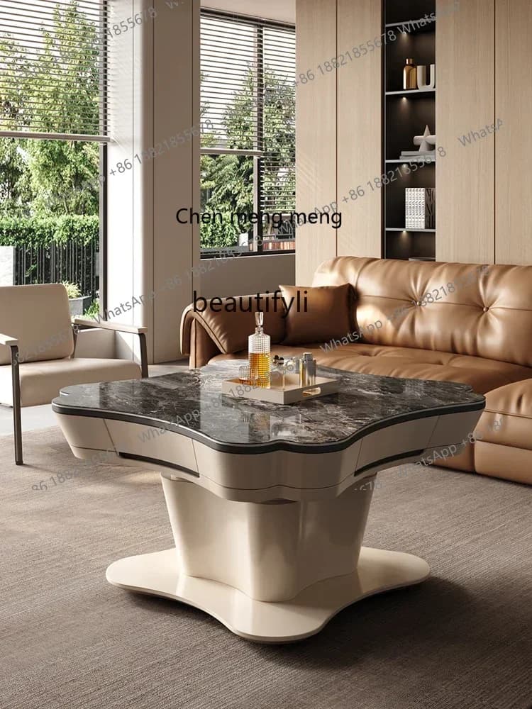 D178 H Multifunctional lifting mahjong table Automatic living room Household electric mahjong dining table Integrated mahjong ma