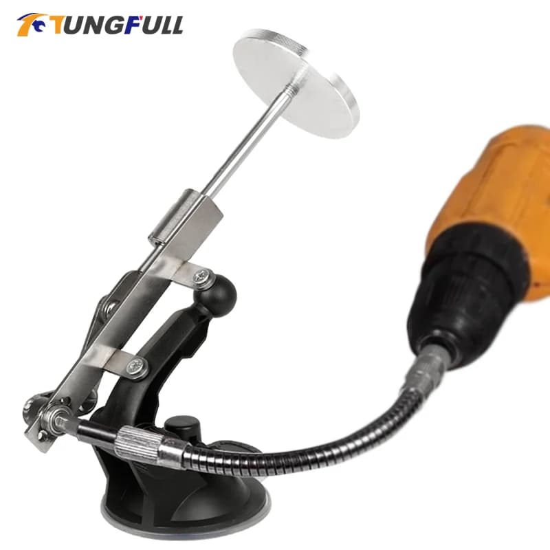 Telescopic Linear Actuator Electric Drill Driven Reciprocating Mechanism 45mm Stroke 3XLR Connector Flexible Shaft Extension Rod