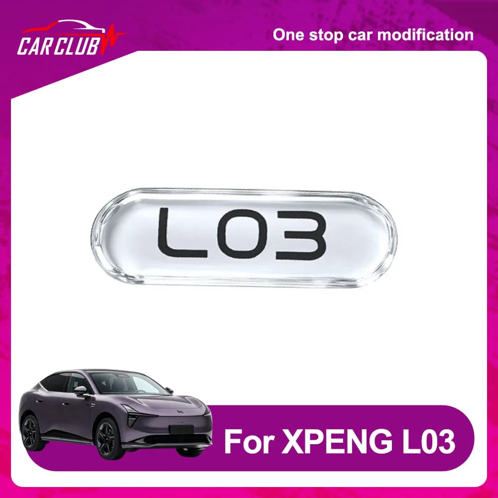 Handrail Box Switch Button Sticker For XPENG MONA L03 2026 Resin Material Protective Film Automotive Parts Scratch-resistant
