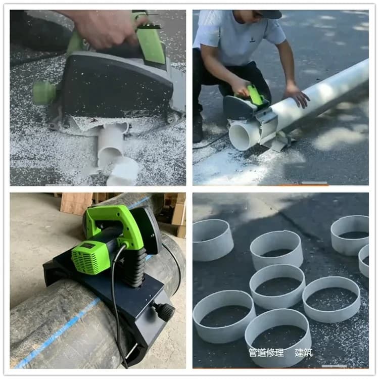 Portable Orbital Stainless Steel Plastic PVC Pipe Cutting Machine Small Pipe Cutting Machine Equipment