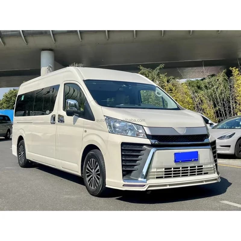 Factory Price for  Hiace Super GL 2019-2022 Upgr to Vellfire Modelli-sta M Style Front and Rear Bumpers H