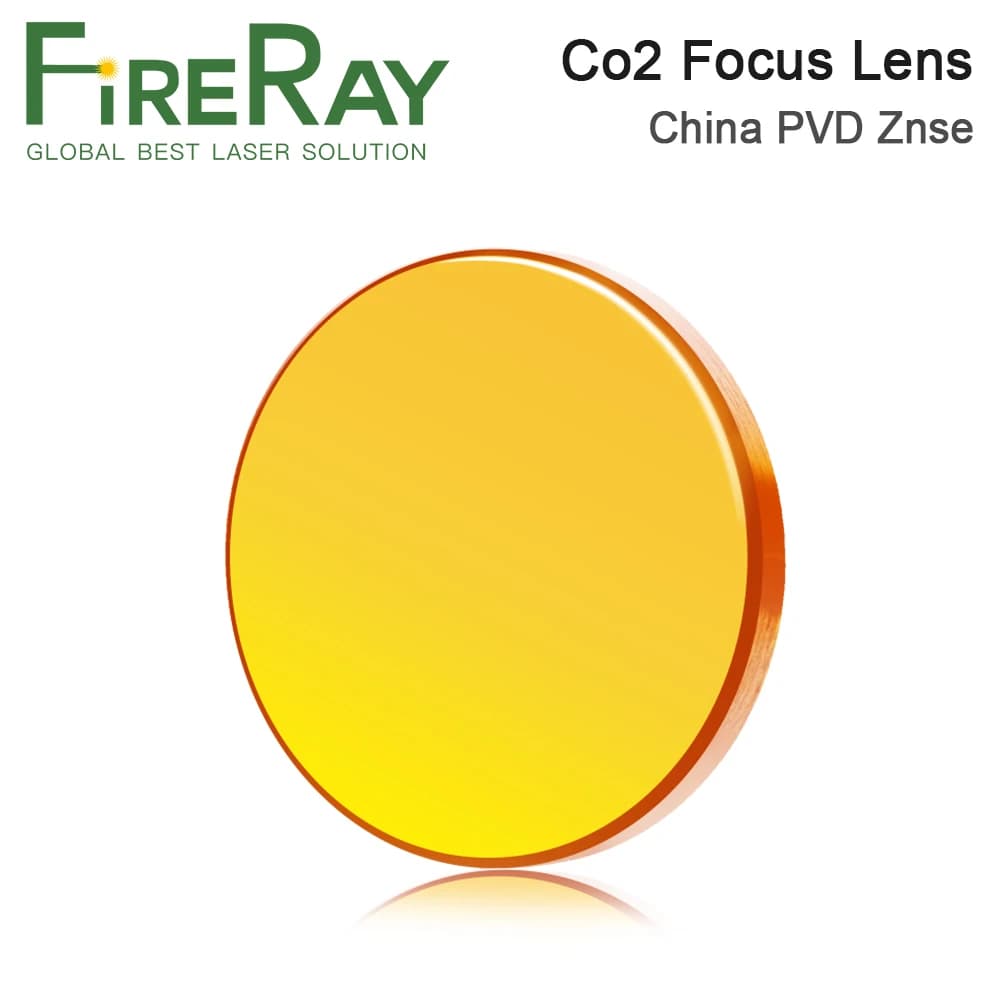 FireRay China Co2 Laser ZnSe Focus Lens Dia.12 18 19.05 20mm FL38.1-127mm 1.5 - 4" for Laser Engraving Cutting Machine