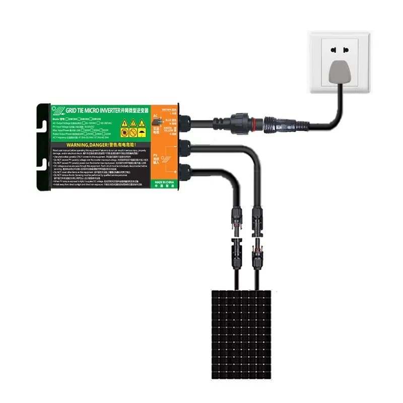 GMI120L 120W MPPT Solar Micro Inverter PV Grid Tie Inverter Input DC 10.8V-30V Output 120V/230V