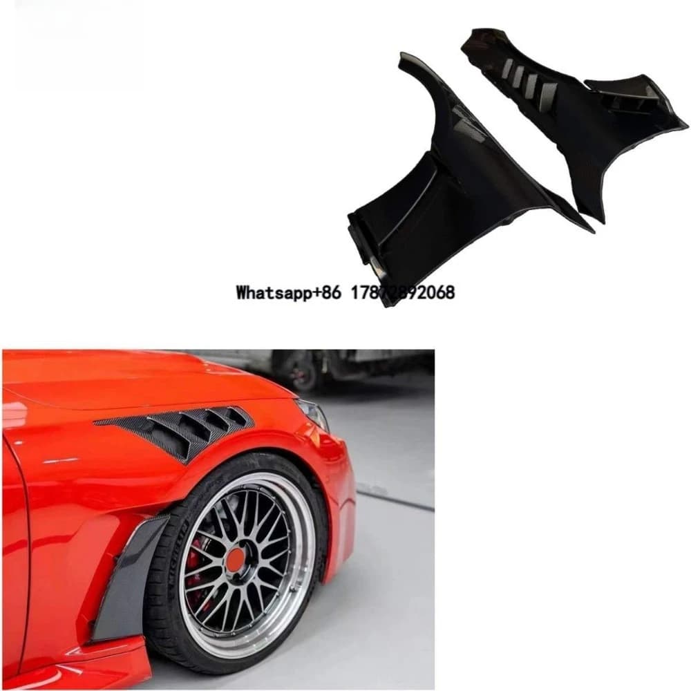 Fits for G87 M2 2022+Real Carbon Fiber Side Fenders With Vents for Modification Parts for G87 M2.
