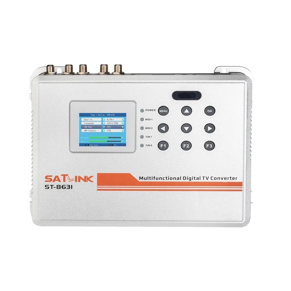 SATLINK ST-8631 Multifunctional Digital TV Converter DVB-S/S2/DVB-T/T2/DVB-C/ISDB-T Modulator  IP/DVB-T/ISDB-T STB, or ISDB-T/D
