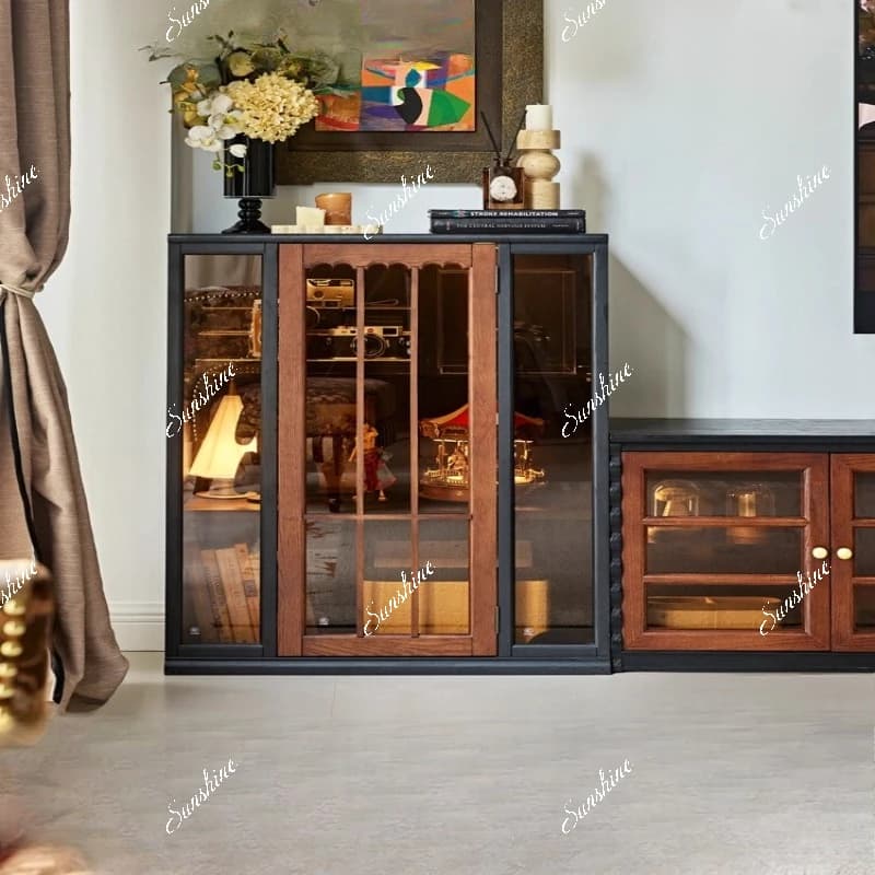 Medieval Household Display Cabinet Figure Display Cabinet