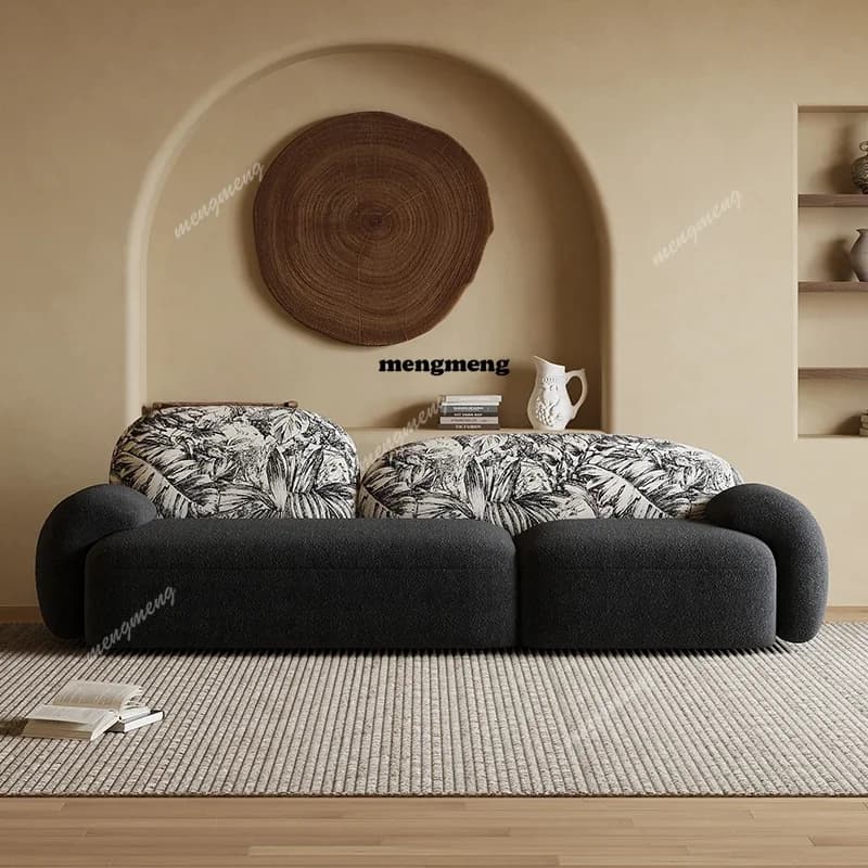E182 Hallway Soft Living Room Sofas Accent Design Aesthetic Wooden Vintage Living Room Sofas Beauty Muebles Lounge Suite Furnitu