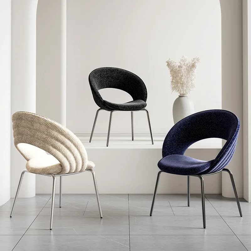 Modern Luxury Dining Chairs Restaurant Designer Bedroom Balcony Dining Chairs Minimalist Unique Silla Plegable Terrace Furniture