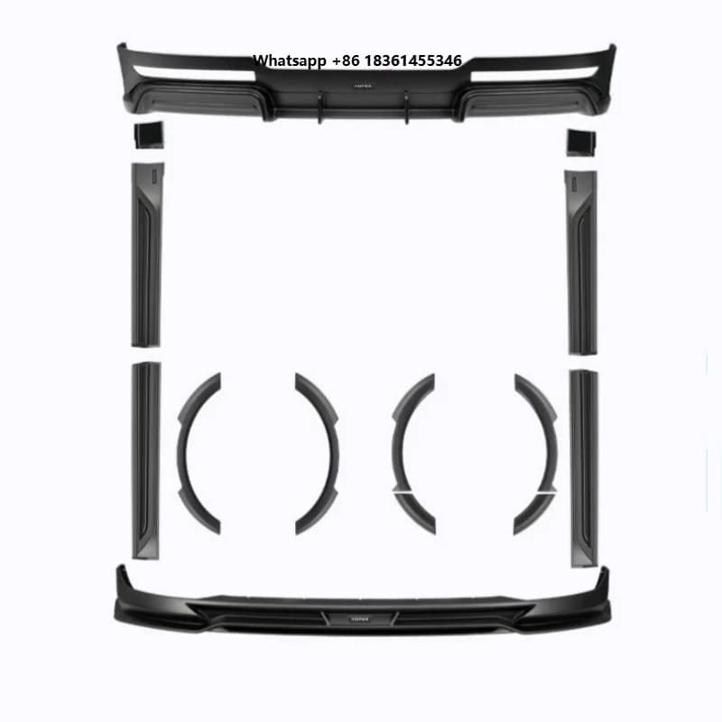 For Zeekr MIX upgraded front shovel rear lip side skirt eyebrow Wheel Eyebrow Protector Sticker Trim Car Kit