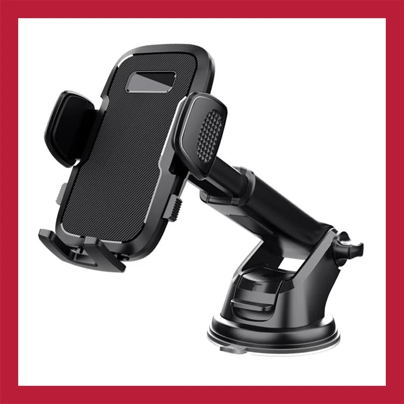 360 Rotatable Retractable Car Phone Holder Dashboard Suction Mount Universal Mobile Navigation Support