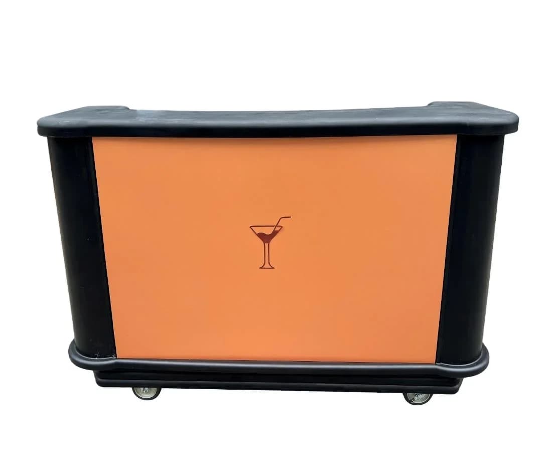 Moving Portable bar Carts One Mold Outdoor Trolley
