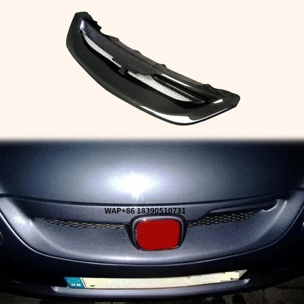 For for Civic Type R EP3 Hatchback 3 Door (2004-05 Only) Carbon Front Grille Body Part