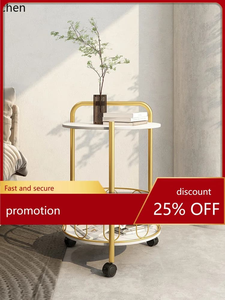 YFY Sofa Side Table Removable Storage Coffee Table Small Table Living Room Internet Celebrity Modern Minimalist Light Luxury