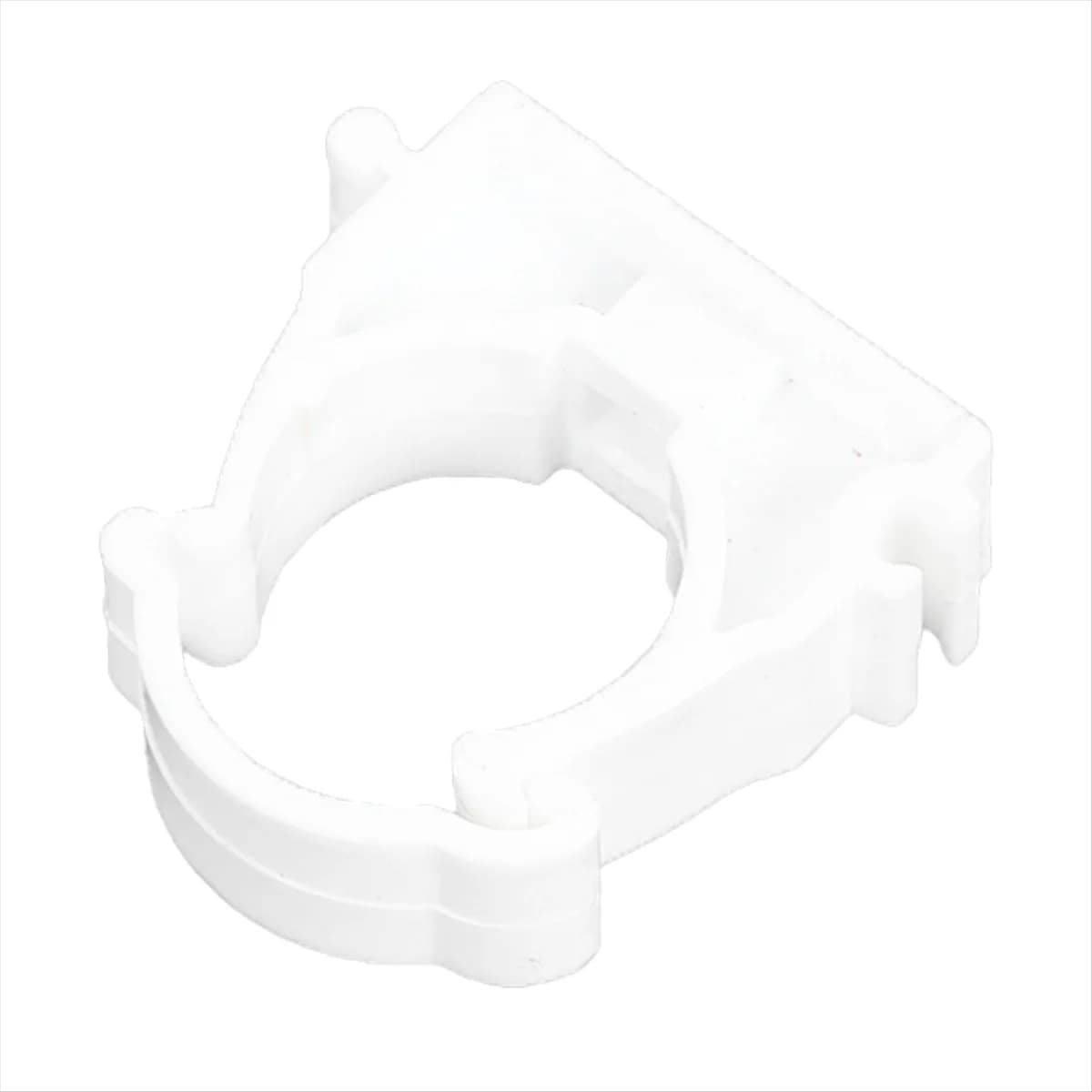 SSR 100Pcs Plastic PPR Clamp Holder for Water Pipe Tube Fittings with Cover Diameter 32mm