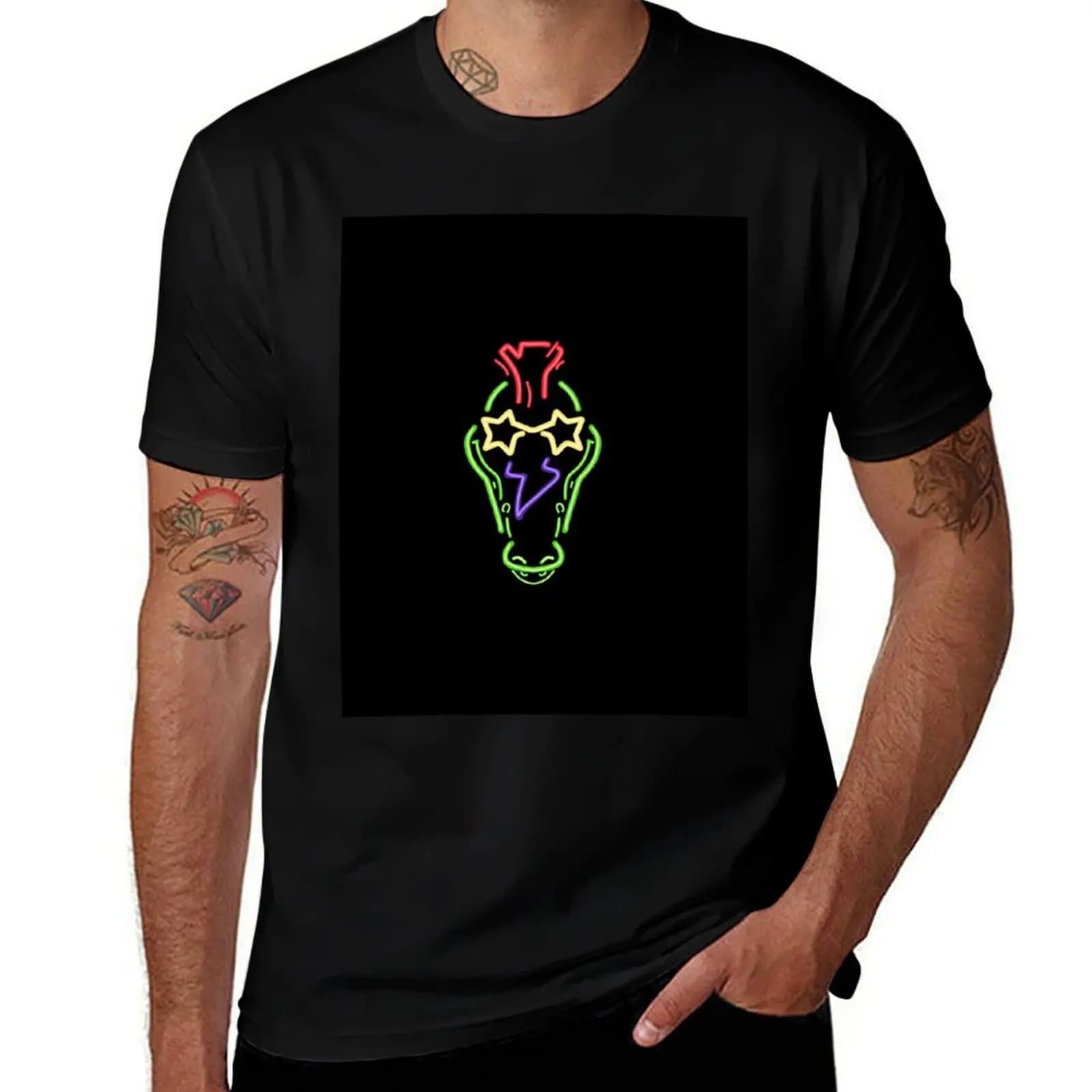 Montgomery Gator LED face sign T-Shirt Sun Block Outdoor T-Shirt