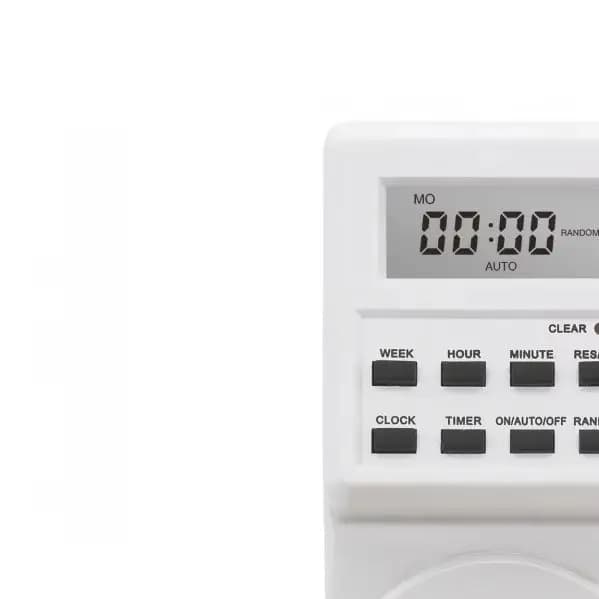 Digital Kitchen Timer Socket – Electronic Mini Timer Outlet, 15A 1800W (120V) / 10A 2200W (220V), Power Switch