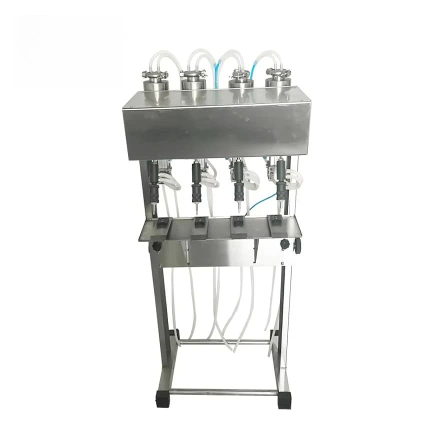 4 Heads Liquid Filling Machine For Bottled Liquid/ Antifreeze Filling Machine/ Quantitative Filler