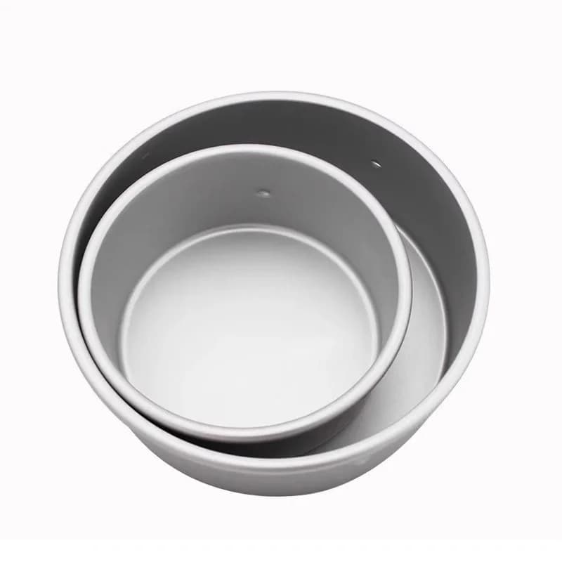 Round Solid Bottom Cheesecake Mold 4 Inch 6 8 Inch Household Light Cheese Mini Baking Tool