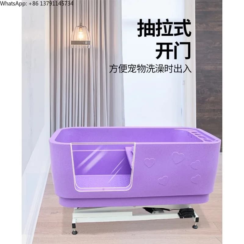 Pet Dog Grooming Bath Pet Electric Lifting Plastic Spa Bathtub Pet Dog Spa Bathtub