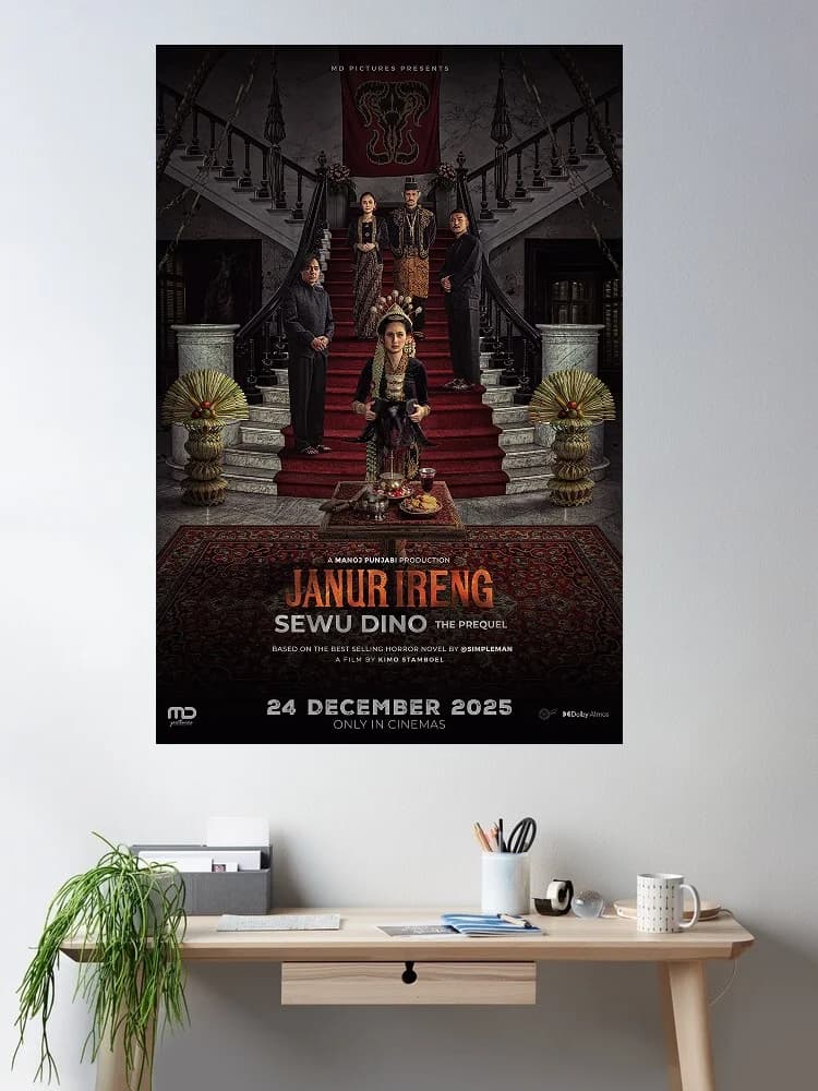 Janur Ireng 2025 Movie Print Art Canvas Poster- For Living Room Decoration - Home Wall Decor Picture